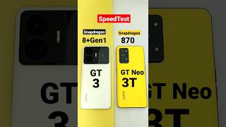 Realme GT 3 vs GT Neo 3T SpeedTest 