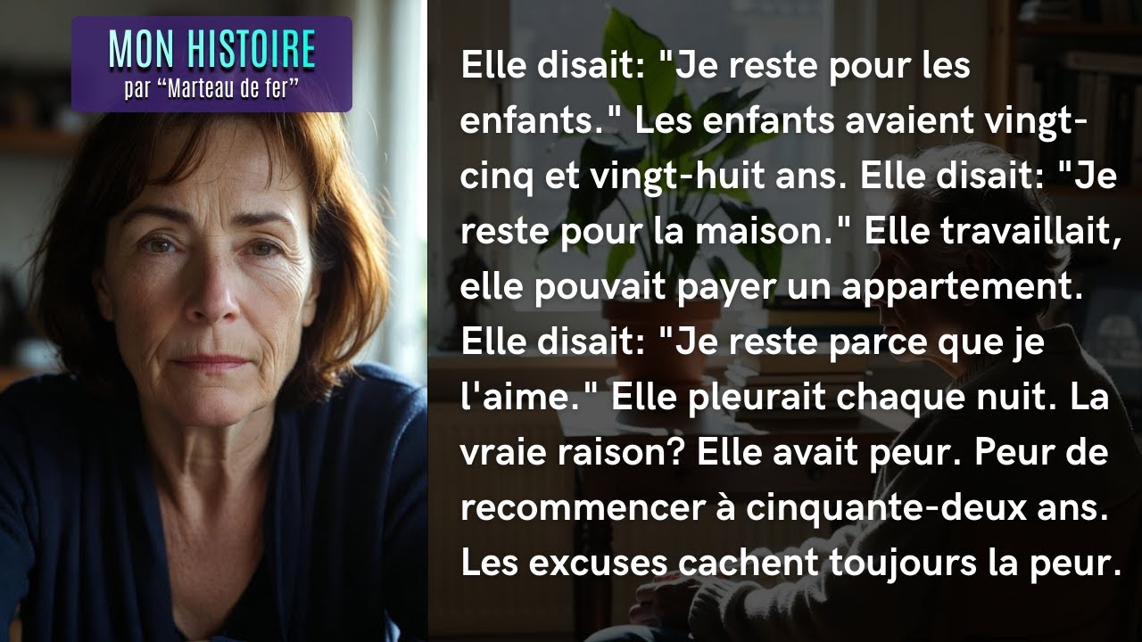 Ce n'était pas de l'amour. C'était de la peur déguisée en raison