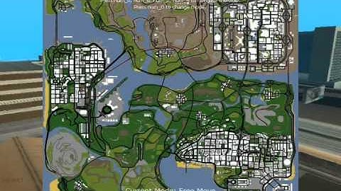 My Map System i use for Gta sa Samp for my scripting (MTA SA 1.0)
