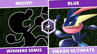 Cooped Up 53: Winners Semis - meow! (Mr. Game & Watch) Vs. BLUE (Greninja) SSBU