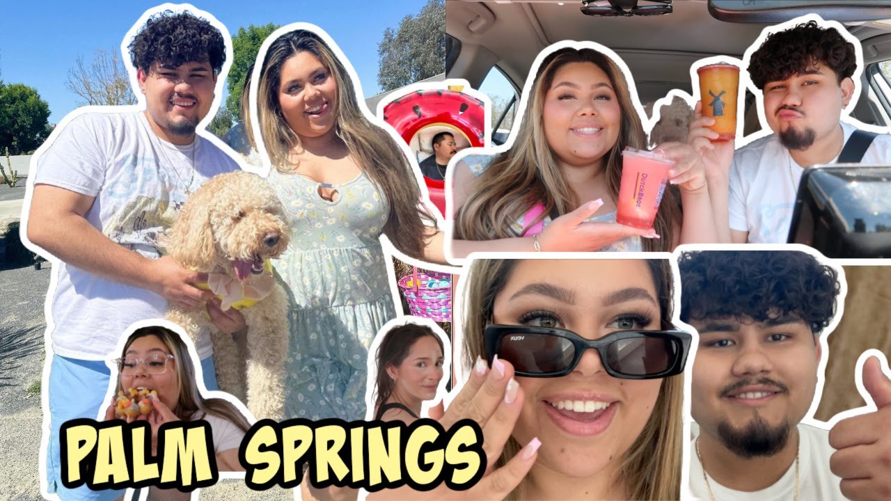 Our WEEKEND TRIP to Palm Springs w/ the CuevAZ FAM  | ELLIE'S BIRTHDAY + FAMILY FUN