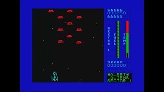 SINCLAIR ZX SPECTRUM ASTRO BLASTER ARCADE PORT IN 2019 By Matt Jackson