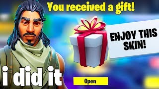 Gifting Skins To Random Fortnite Defaults