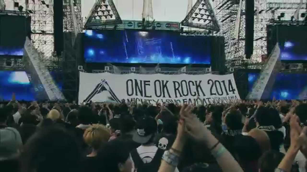 Hd One Ok Rock Introduction Mighty Long Fall At Yokohama Stadium Live Youtube