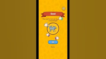 Brain Find Level 74 Will the wolf pretend to be a sheep this time? #brainfind #brainfindgame