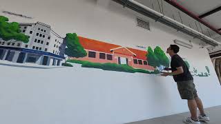Mural: SACH's history
