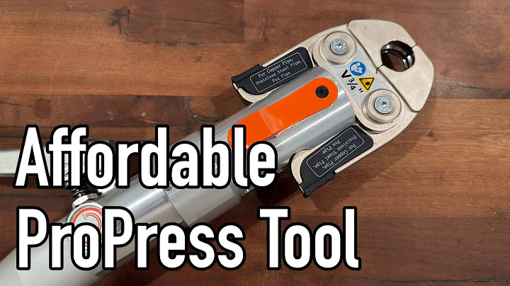 New IBOSAD HT-1950 Hydraulic Copper Press Tool Review - This Cheap ProPress Is Shockingly Good!