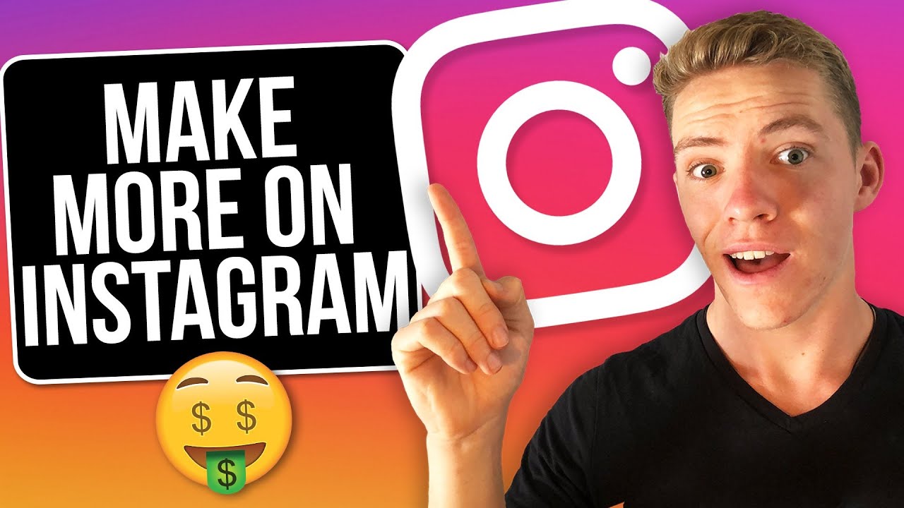 How To Make More Money With Less Followers | How To Monetize Your Instagram - YouTube