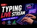 🔴 LIVE Typing Practice | RRB NTPC, SSC CGL, DSSSB Typing Test | Speed + Accuracy Challenge