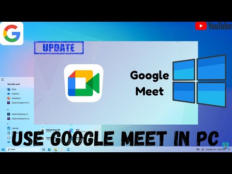 Video How to Download and install Google Meet in Laptop (PC)... - youtube