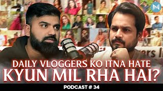 Daily vloggers ko itna hate kyu mil rha hai? Azlan Shah ko Marne ki dhamkiyan, Content of Pak vs Ind