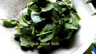 Sayur Licin Ikan Masinbayam Malabar