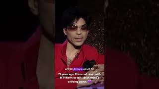 Prince talks about music’s unifying power. 💜