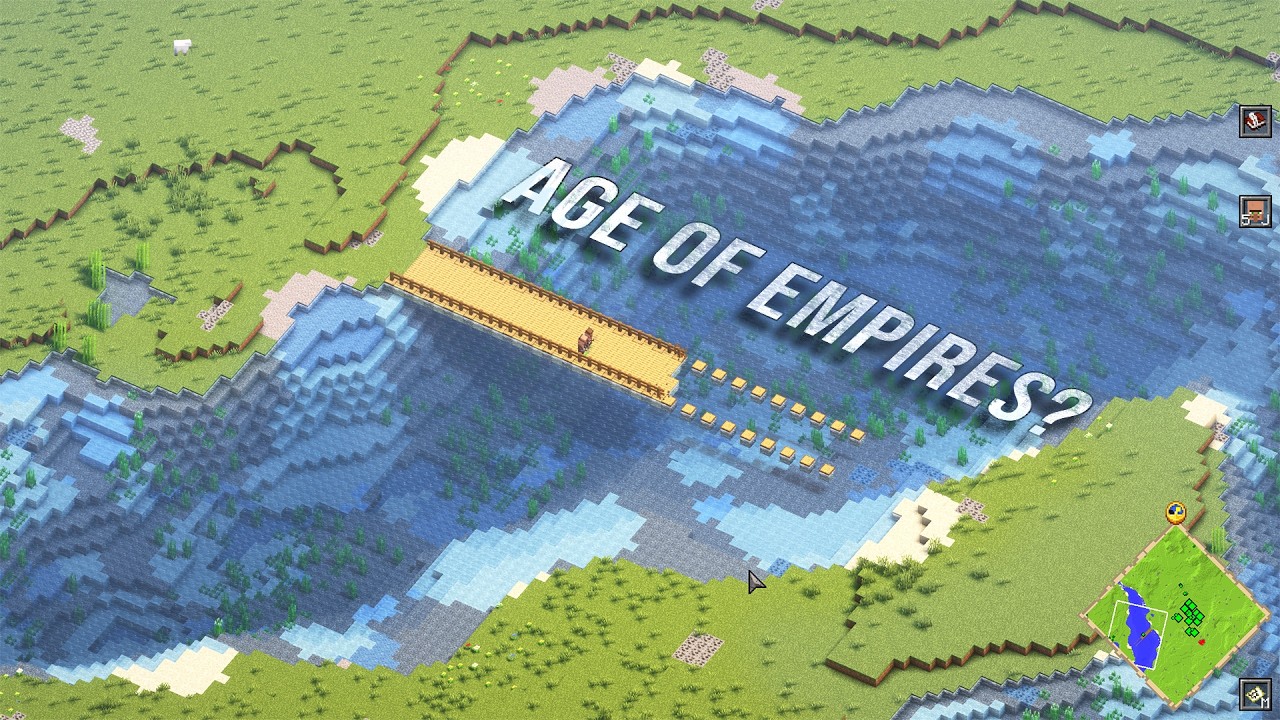 If Minecraft was like Age of Empires