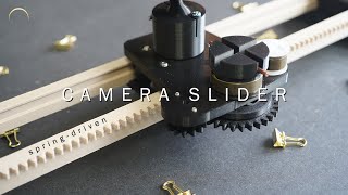 Making A Spring-Driven Camera Slider, Retro Design screenshot 4