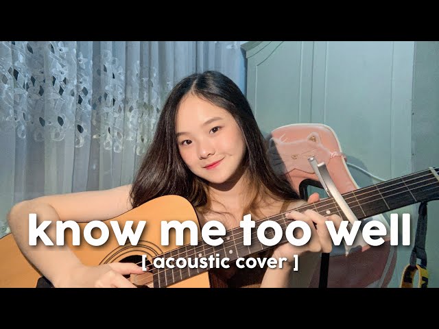 KNOW ME TOO WELL - New Hope Club ft. Danna Paola [Acoustic Cover] || Nadine Abigail class=