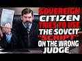Young Sovereign Citizen Tries the Script on the Wrong Judge — Pro Se Strategy Collapses