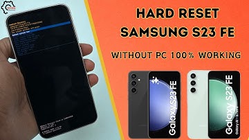 How To Hard Reset Samsung Galaxy S23 FE Without computer , Hard Reset S23FE/Factory Reset in Hindi
