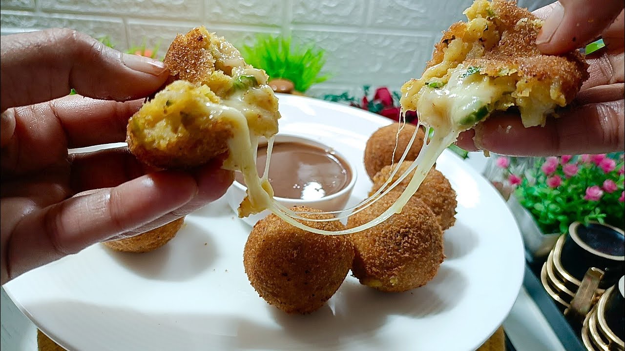 चीज़ बॉल रेसिपी। Cafe Style Crispy Cheese balls Recipe @magicandmasala #ramadan 