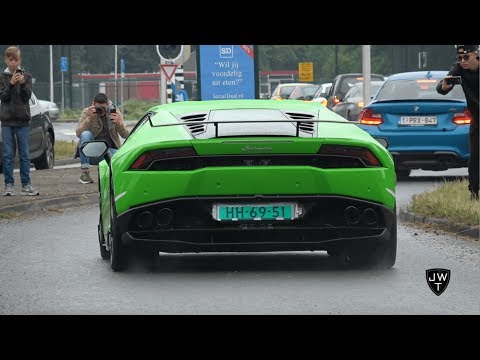 Supercars Accelerating! - NOVITEC Huracan, MP4-12C, C63 AMG Coupe & More!