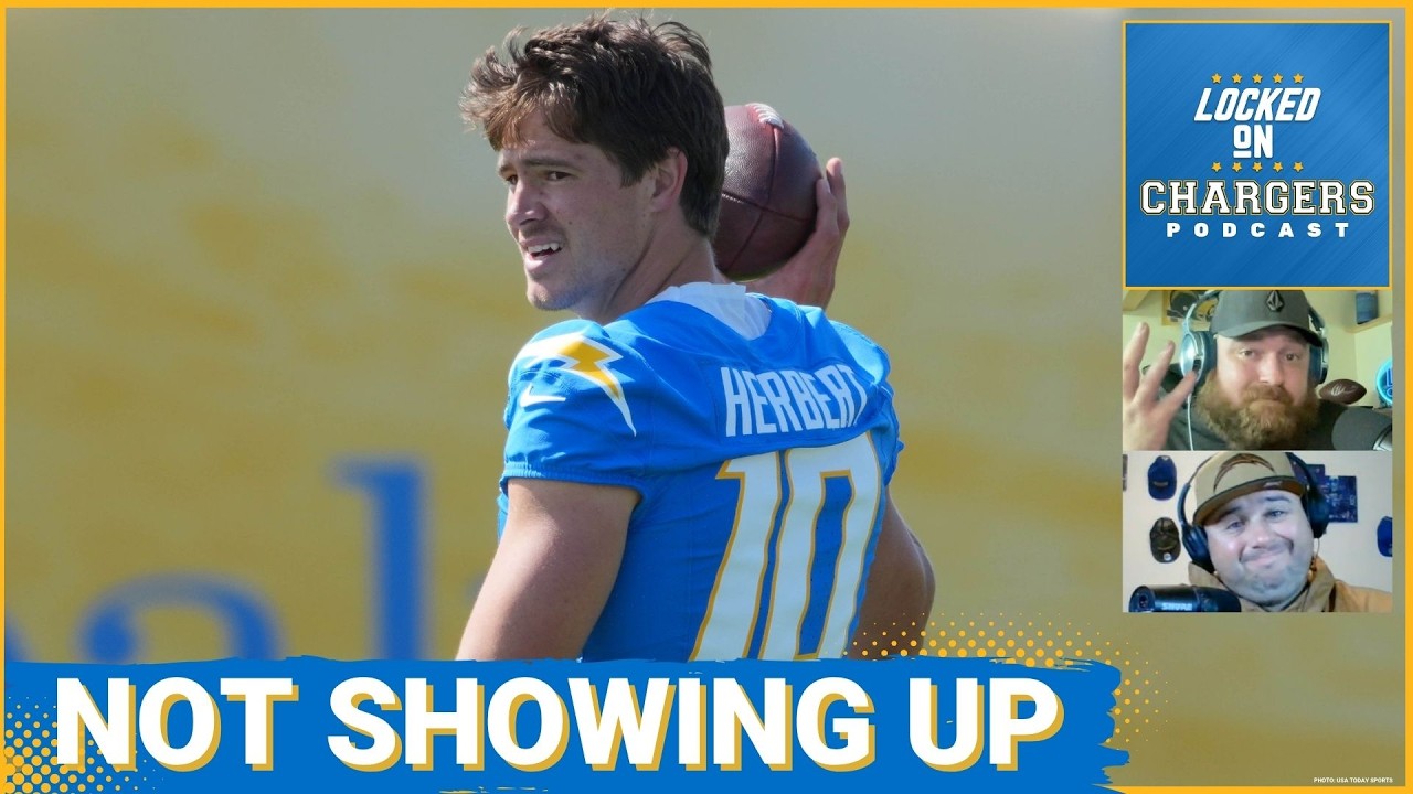 NO PANIC: Justin Herbert Misses Chargers Voluntary Practice but It’s NOT a Big Concern