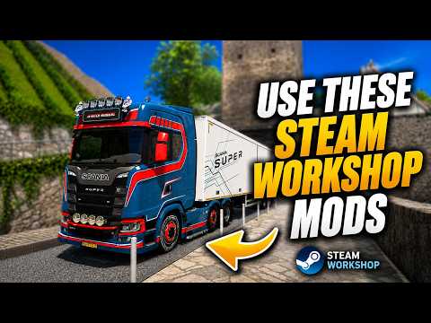 Top 20 Steam workshop & SCS Forum Mods you should use in ETS2 1.60