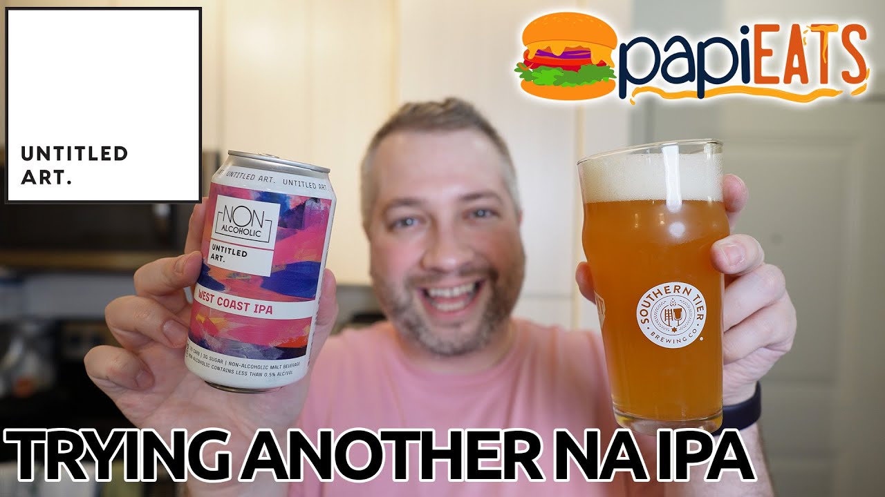 Untitled Art NON ALCOHOLIC West Coast IPA Dry January Beer Review