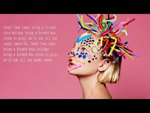 Sia Candy Cane Lane Lyrics Youtube