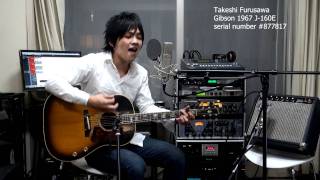 I Want To Hold Your Hand The Beatles Gibson 1967 J-160E 古澤剛 Takeshi Furusawa ギブソン chords