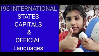 This video all about 196 International Country-Capital-Currency and Official languages. screenshot 1