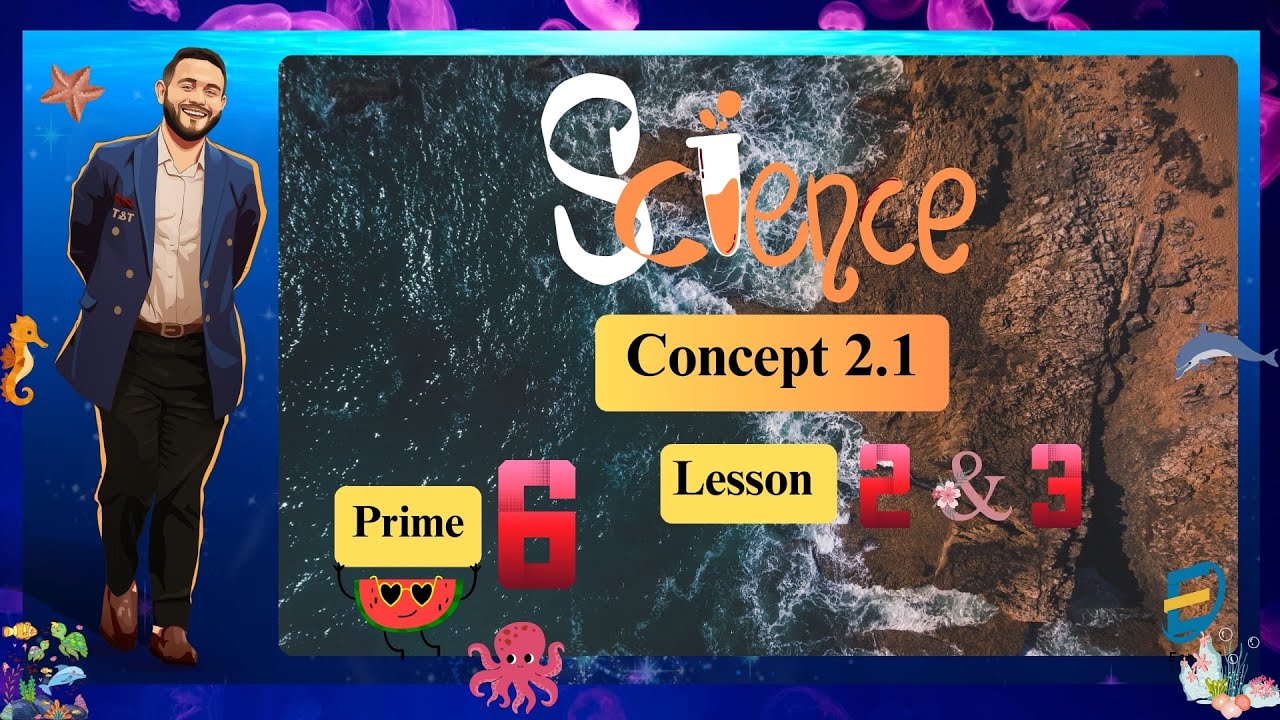 SCIENCE l Grade 6 l First Term - Concept 2.1 - lessons 2 & 3 - YouTube