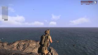 Across the Map #32: ArmA 3 Altis walk across the Map TimeLapse Video