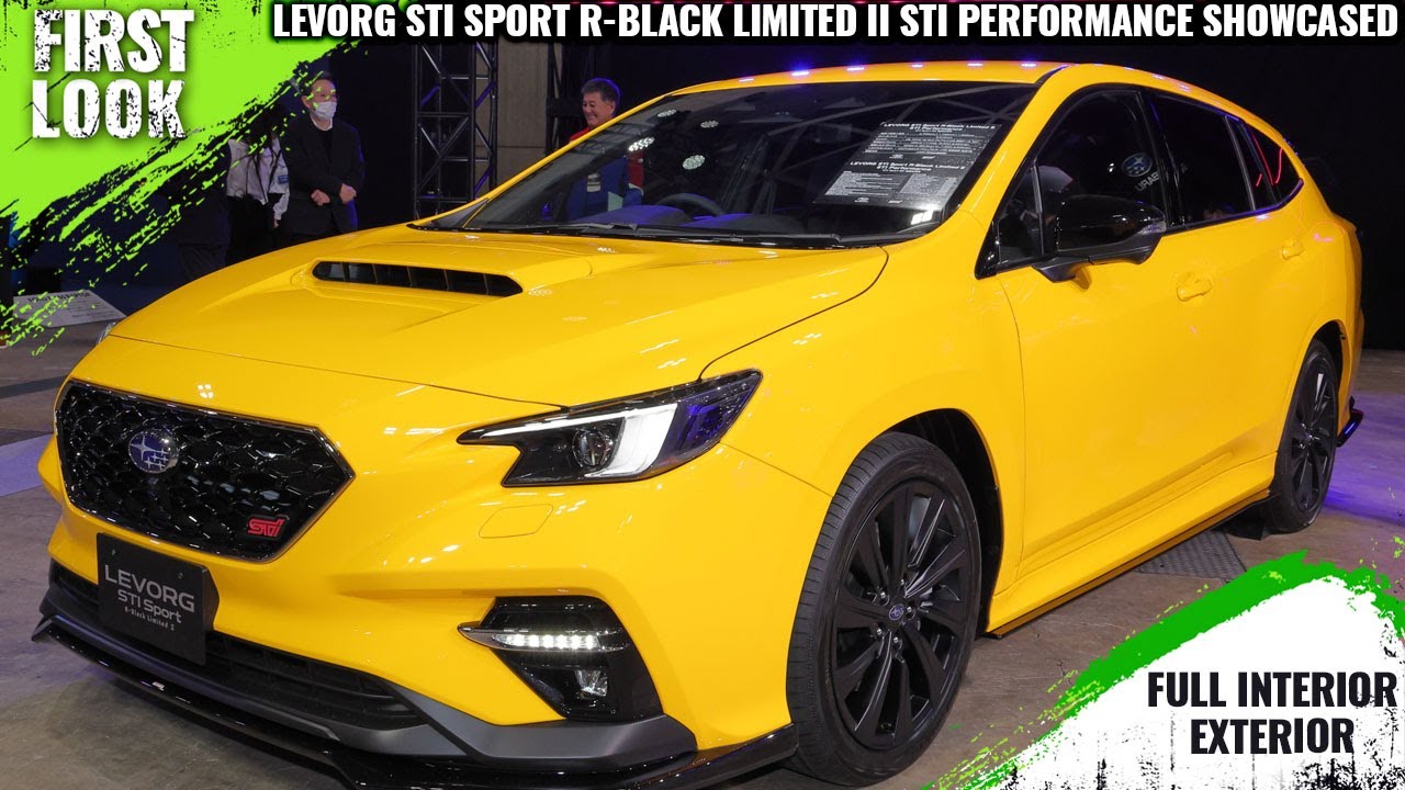 非売品SUBARU LEVORG STI Performance Subaru Levorg STI Sport R-Black Limited II STI Performance