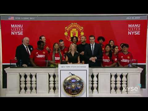 Manchester united (nyse: manu) rings the closing bell®