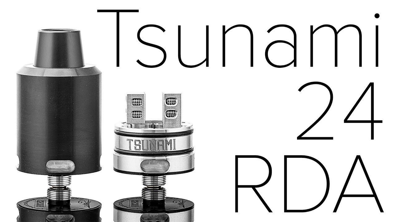 Geek Vape Tsunami 24 RDA Review Geek Vape Tsunami 24 RDA Review