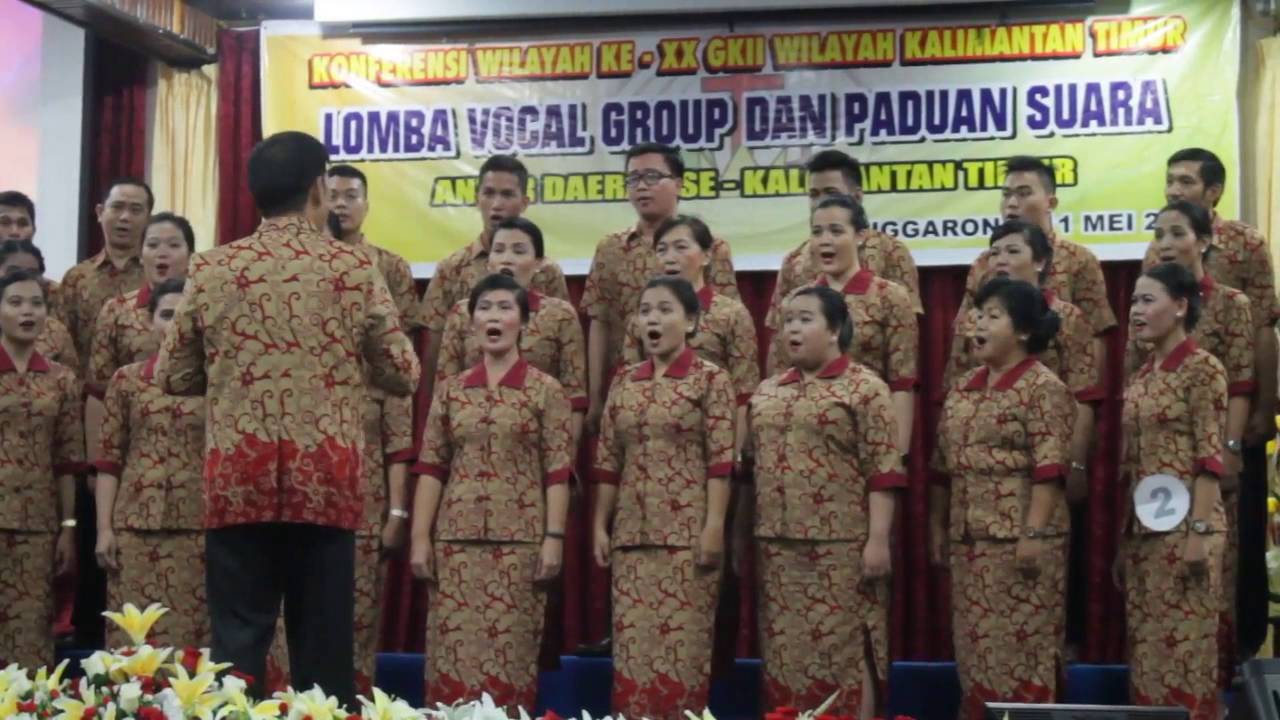 PS GKII GN CERMIN SAMARINDA - AJAIBLAH ANUGERAH YESUS (PESPARAWI KONWIL GKII KAL-TIM 2016)