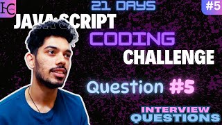 Day 5: Find the Maximum Consecutive 1’s in an Array –JavaScript Coding Challenge | JS Interview Ques
