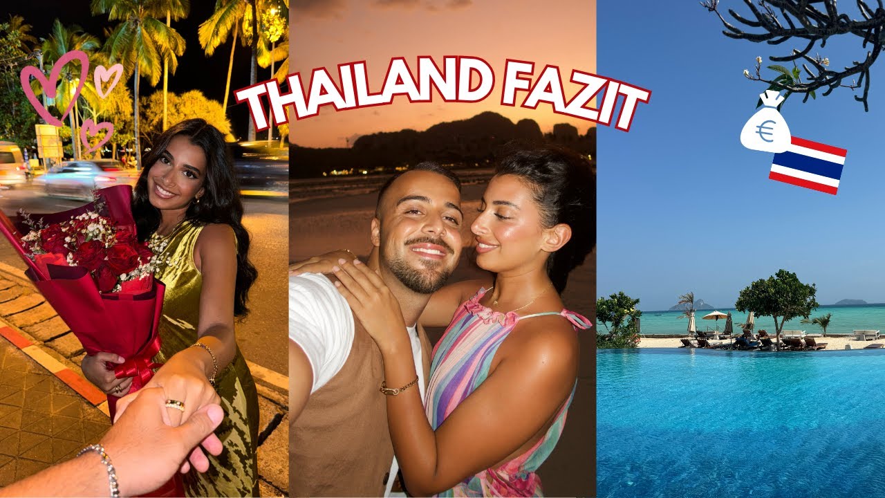 VALENTINSTAGS ÜBERRASCHUNG IM PARADIES - THAILAND FAZIT (Kosten) | Sara & Dolunay
