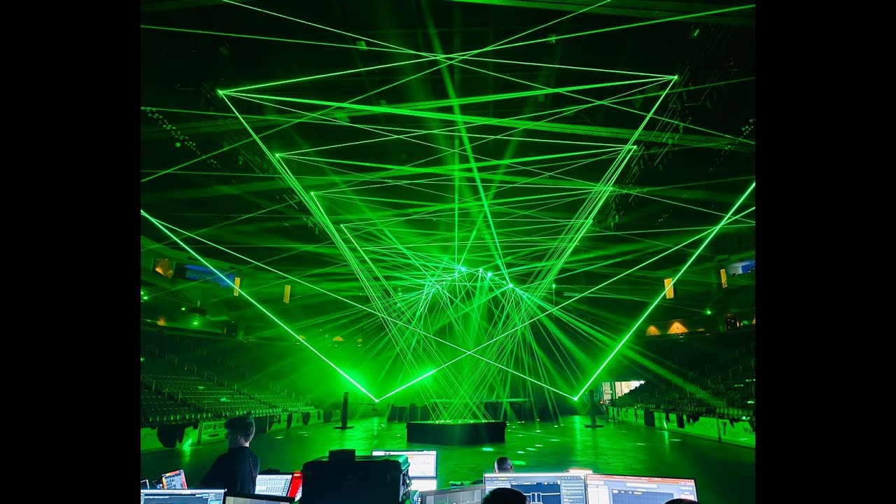 Forward Conference 2024: Stunning Laser Show with Elevation Rhythm