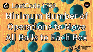 Minimum Number of Operations to Move All Balls to Each Box -- Python ||  LeetCode 1769