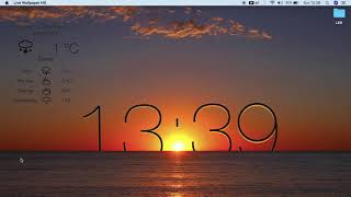 weather desktop clock backgrounds mac itl downloads