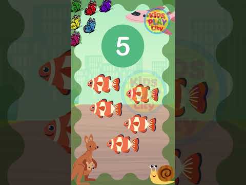 مغامرة الرقم ٥ للأطفال تعلم العد مع المرح والألوان مدينة ألعاب الأطفال