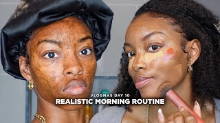 Winter Morning Routine: Hair, Makeup, Outfit | Vlogmas Day 10 by Slim Reshae 2,420 views 5 months ago 20 minutes