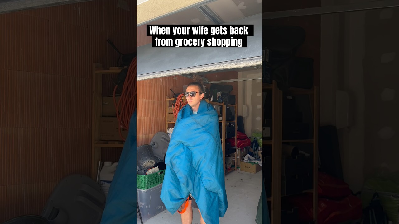 Quand ta copine revient des courses.. 