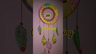 DIY Wall decor from waste 😍 | Easy Home Decor Craft 🌼 #shorts #neetusdiyandart #diy #aesthetic