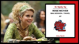 Rose McIver Q&A Session |German Comic Con Dortmund | 07-05-2023(Once Upon a Time & Christmas Prince)