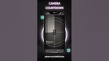 📱 Master SwiftUI: Build a Stunning Camera Countdown App! 🎬✨