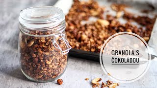 GRANOLA | recept - vegan | MaruškaVEG