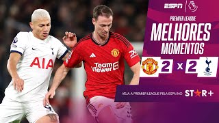 Thumbnail for Richarlison marca novamente, e Manchester United e Tottenham empatam em jogo eletrizante