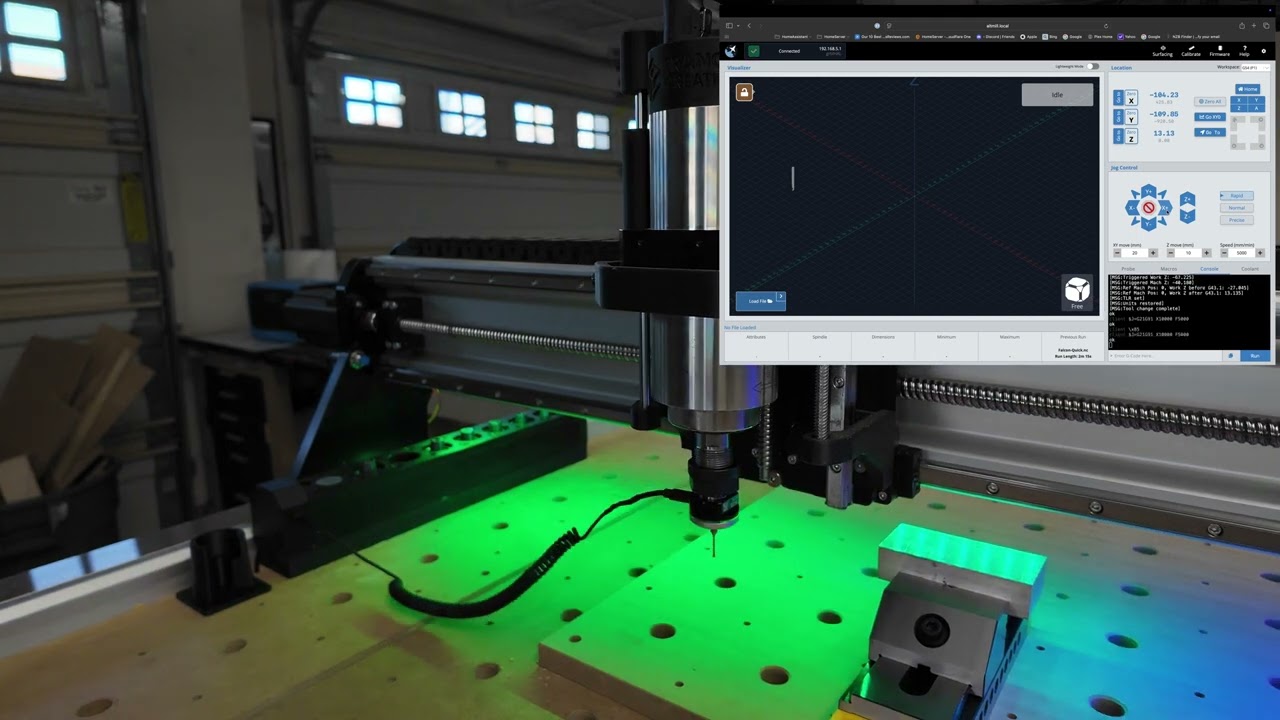 RapidChangeATC and 3D Probe - YouTube